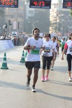 at Standard Chartered Marathon in Mumbai on 19th Jan 2014